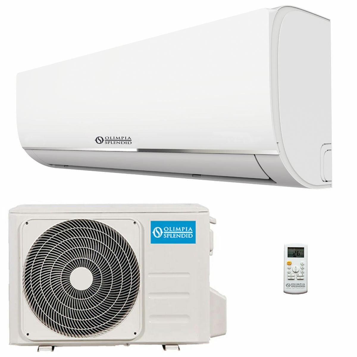 Climatiseur inverseur Olimpia Splendid Nexya S4 E 12 C 12000 BTU A++ wi-fi