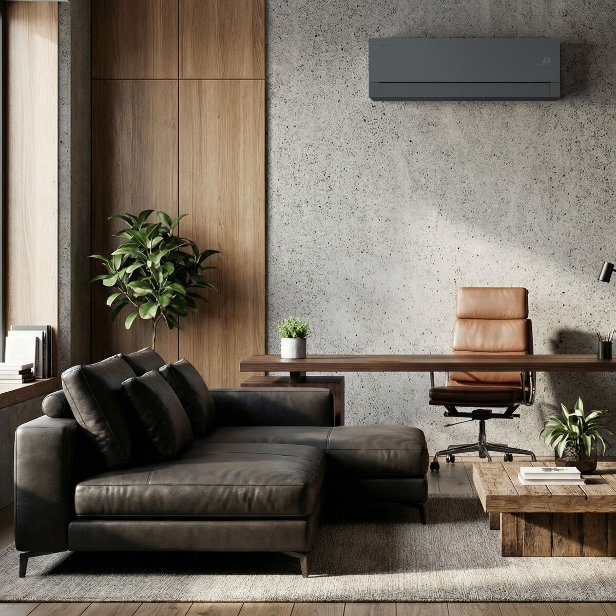 Climatiseur Samsung WindFree Première 12 000 BTU R32 Inverter AI WiFi A+++/A++ - Charbon de stéatite