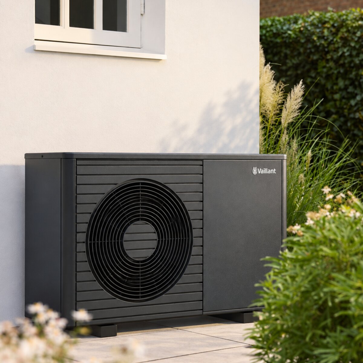 Pompe à chaleur air-eau haute température Vaillant aroTHERM plus VWL 65/8.1 6 kW 230 V monophasée monobloc R290 A++