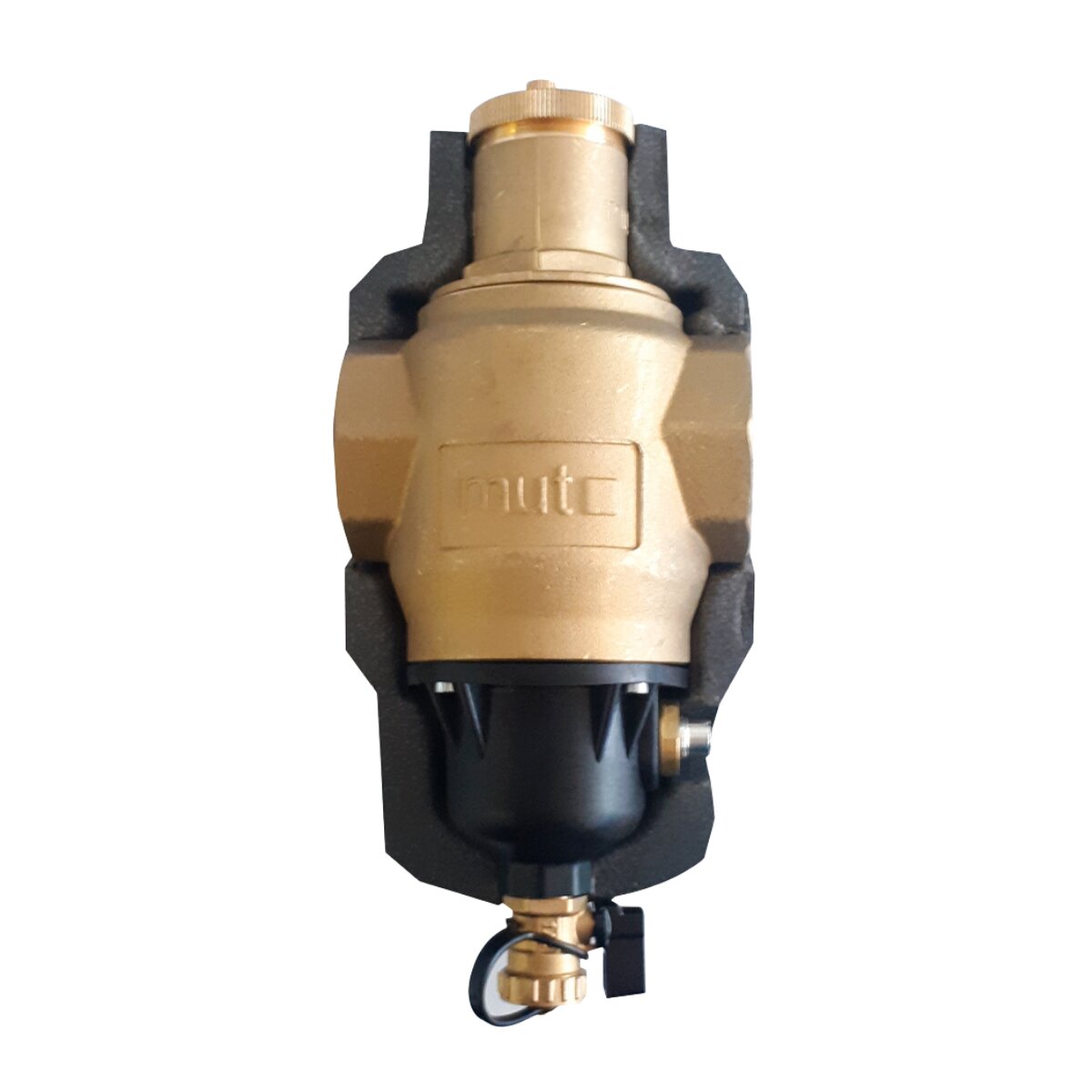 Magnetic mud separator-deaerator MUT Ø1 1/4 G with insulation