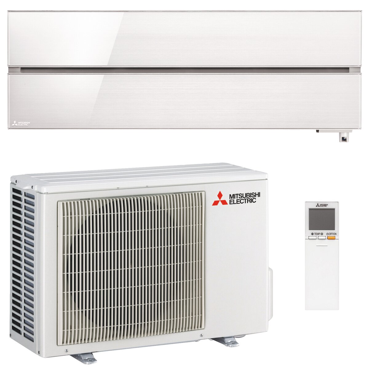 Air conditioner Mitsubishi Electric Kirigamine Style MSZ-LN 9000 BTU R32 inverter A+++ wifi white