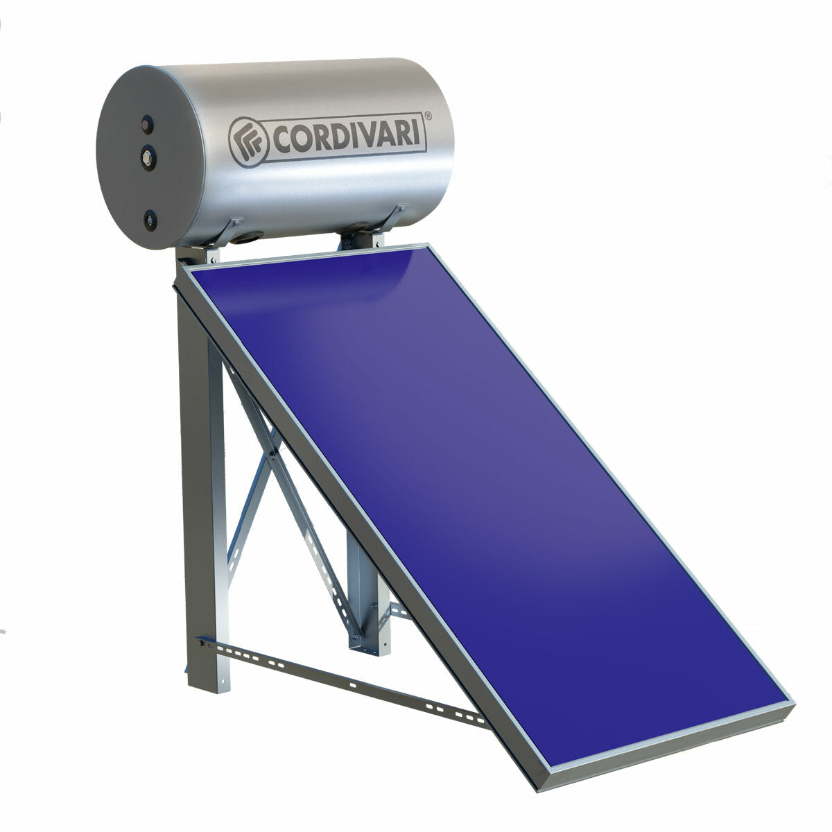 Solarpanel mit natürlicher Zirkulation Cordivari Panarea Universale 300/4 - 2 PANEELE - 300 LITER