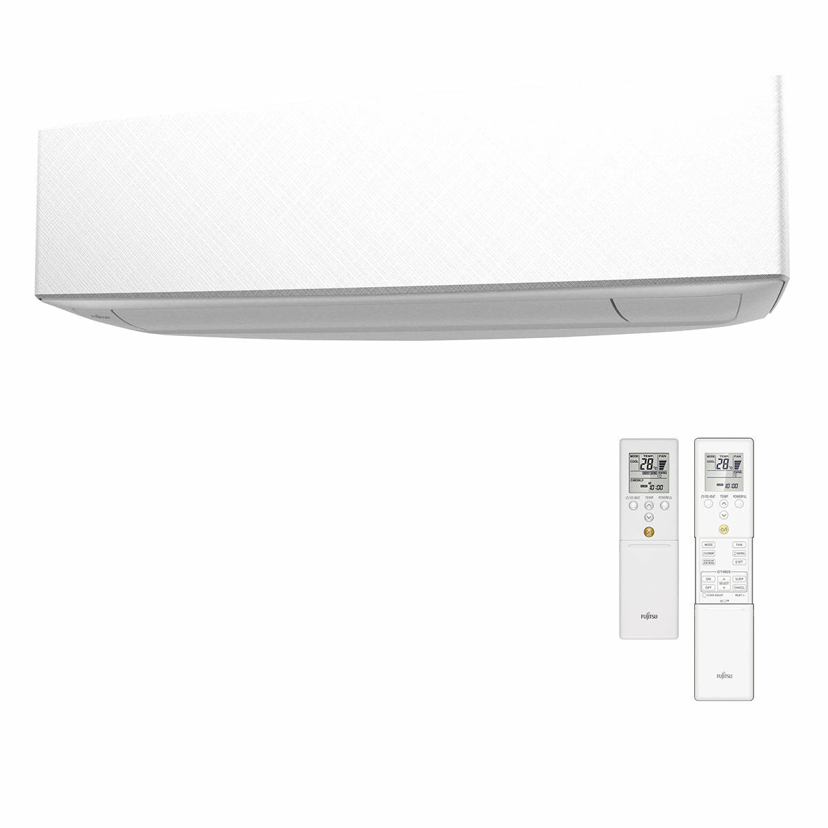 Fujitsu KE WiFi Series dual split air conditioner 7000+7000 BTU inverter A+++ wifi external unit 4 kW