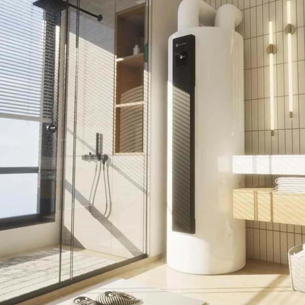 Chauffe-eau thermodynamique Clivet AQUA F R290 300 litres - AVEC SERPENTIN