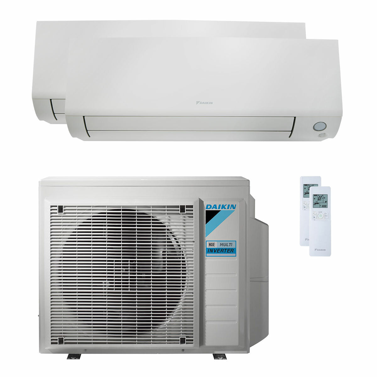 Daikin Perfera All Seasons dual split air conditioner 18000+18000 BTU inverter A++ wifi external unit 7.8 kW