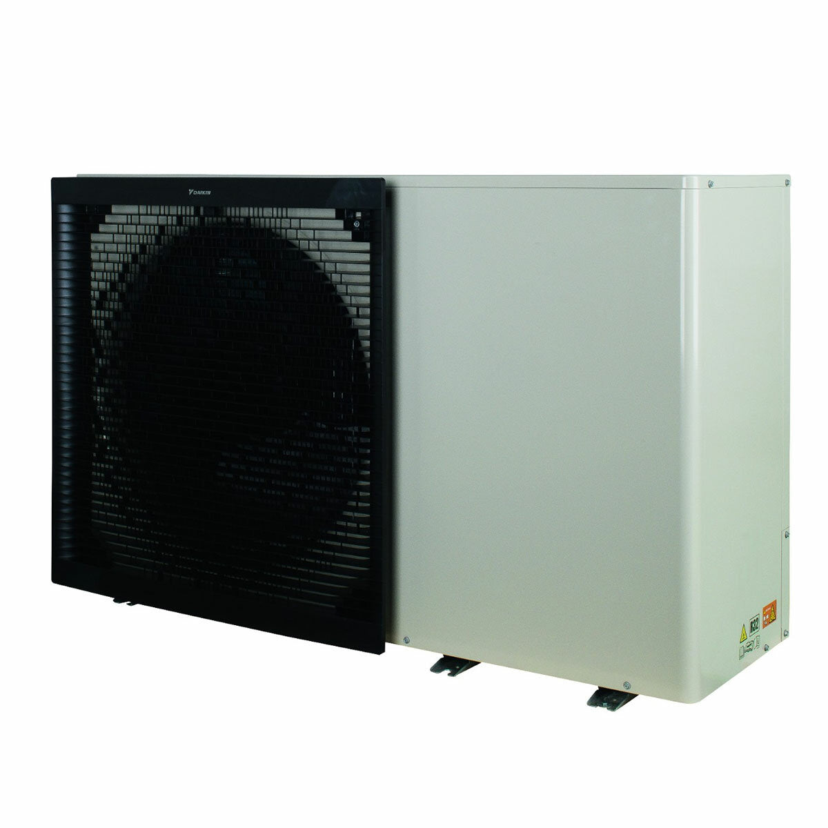 Daikin Luft/Wasser-Wärmepumpe 12 kW einphasige Stromversorgung mit Gas-Hydronikmodul R32 A++