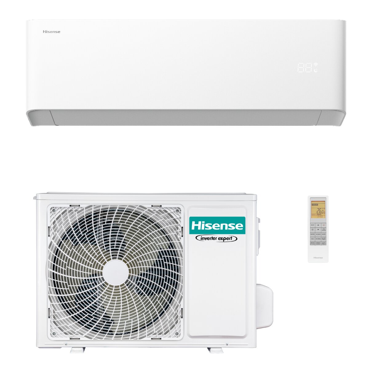 Climatiseur Hisense Uni HB 9000 BTU R32 Inverter WiFi A+++/A++