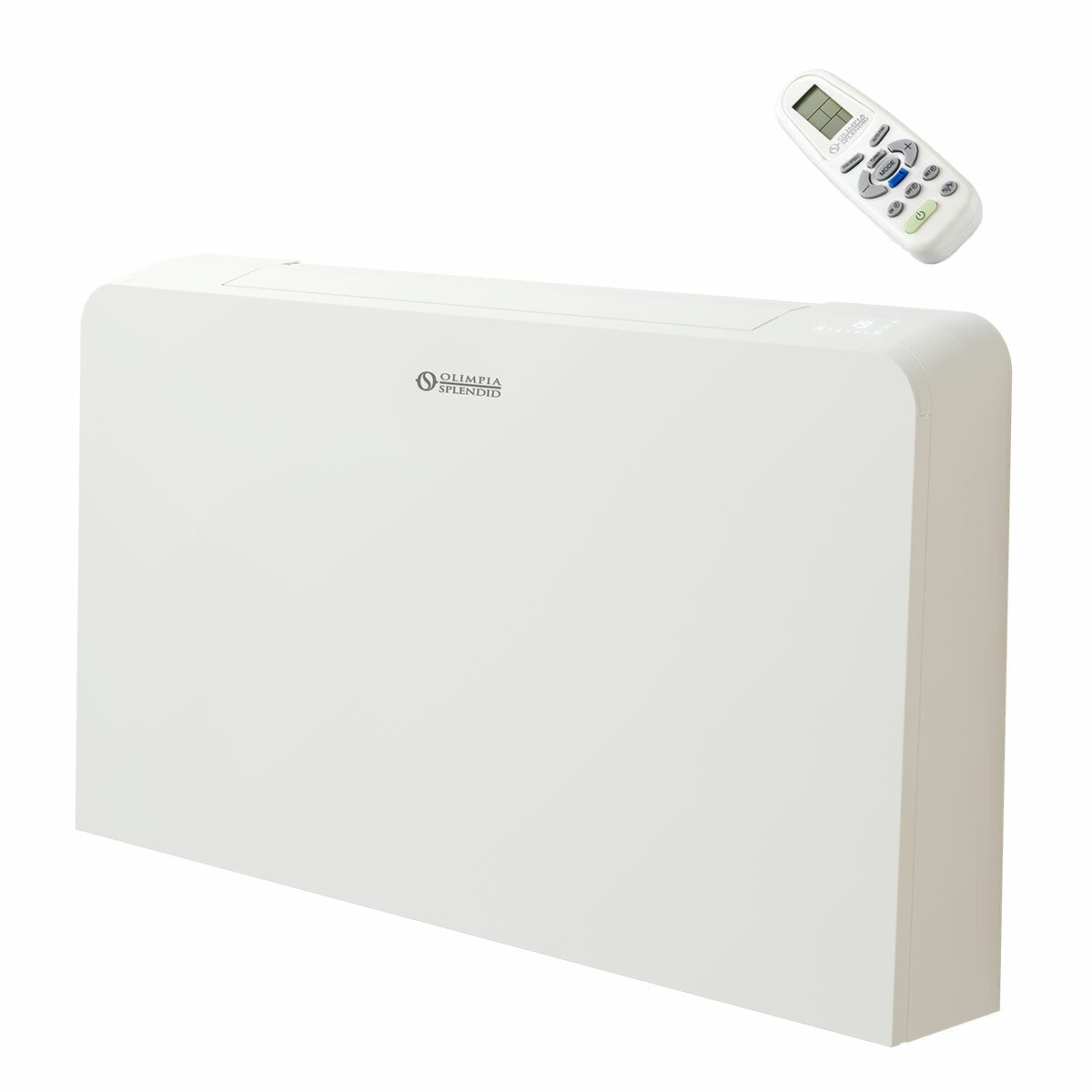 Gebläsekonvektor mit Strahlungsplatte Olimpia Splendid Bi2 SLR AIR Inverter 800 DC kW 4,10 - 3,29 + TR-Steuerung und Fernbedienung