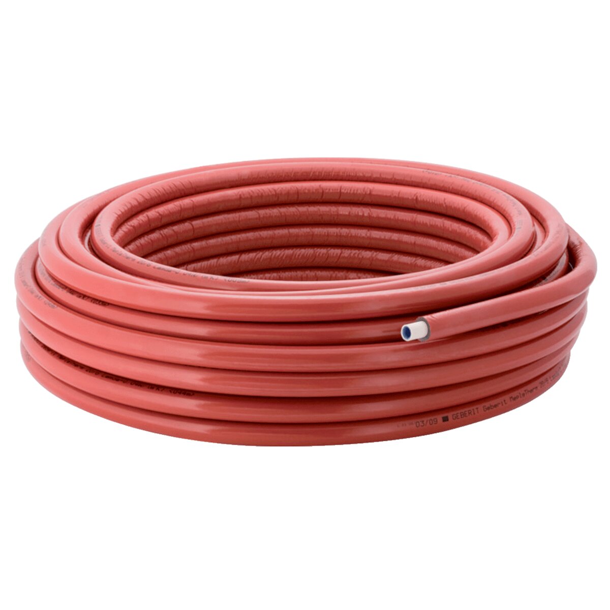 Tube multicouche Geberit Mepla Therm Ø16x6 avec gaine isolante 6 mm - Pour chauffage