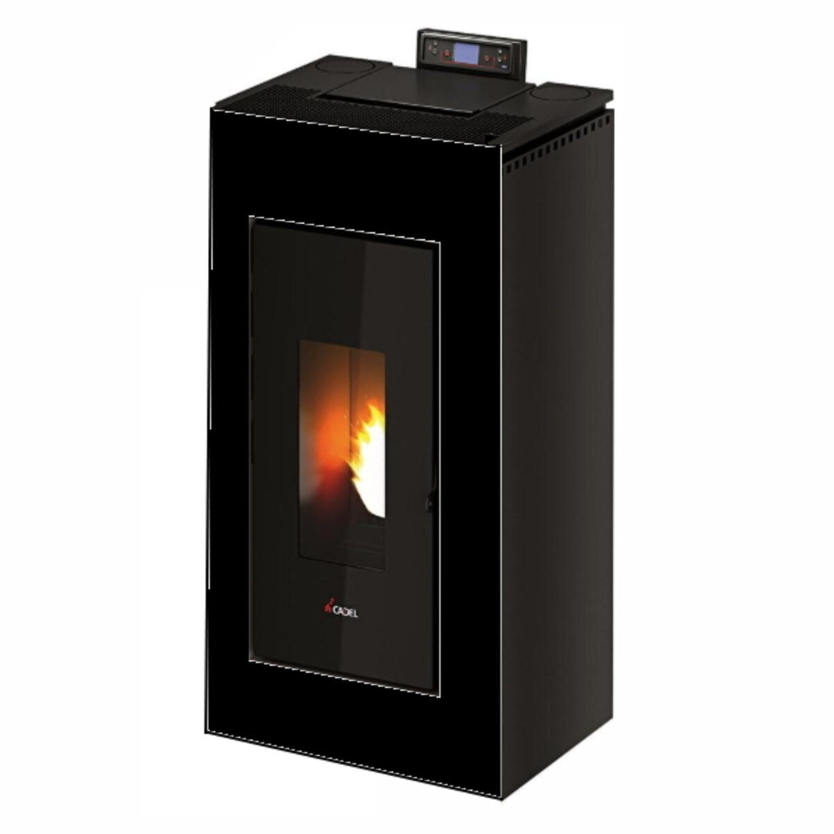 CADEL Prince 11 kW Titan-Luft-Pelletofen mit WLAN