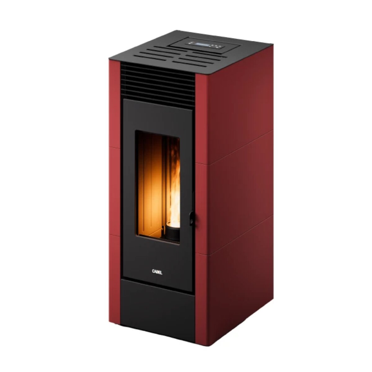 CADEL Cristal 11 pellet stove with air, 10.5 kW, WiFi, RED