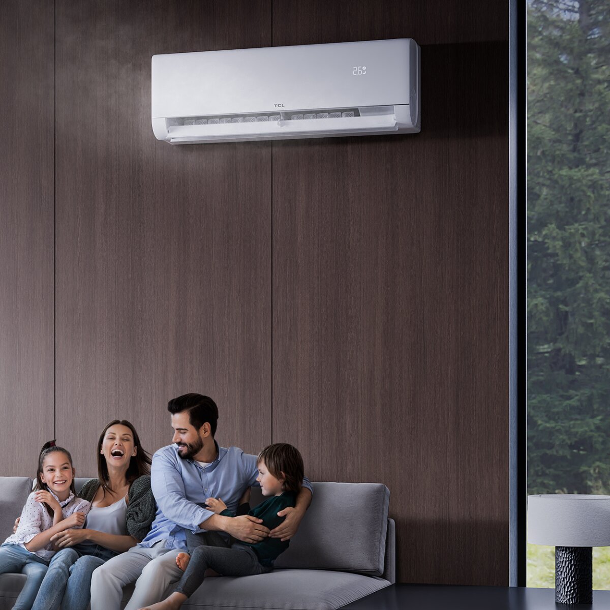 Climatiseur TCL BreezeIN P9 9000 BTU R32 Inverter WiFi A+++/A++