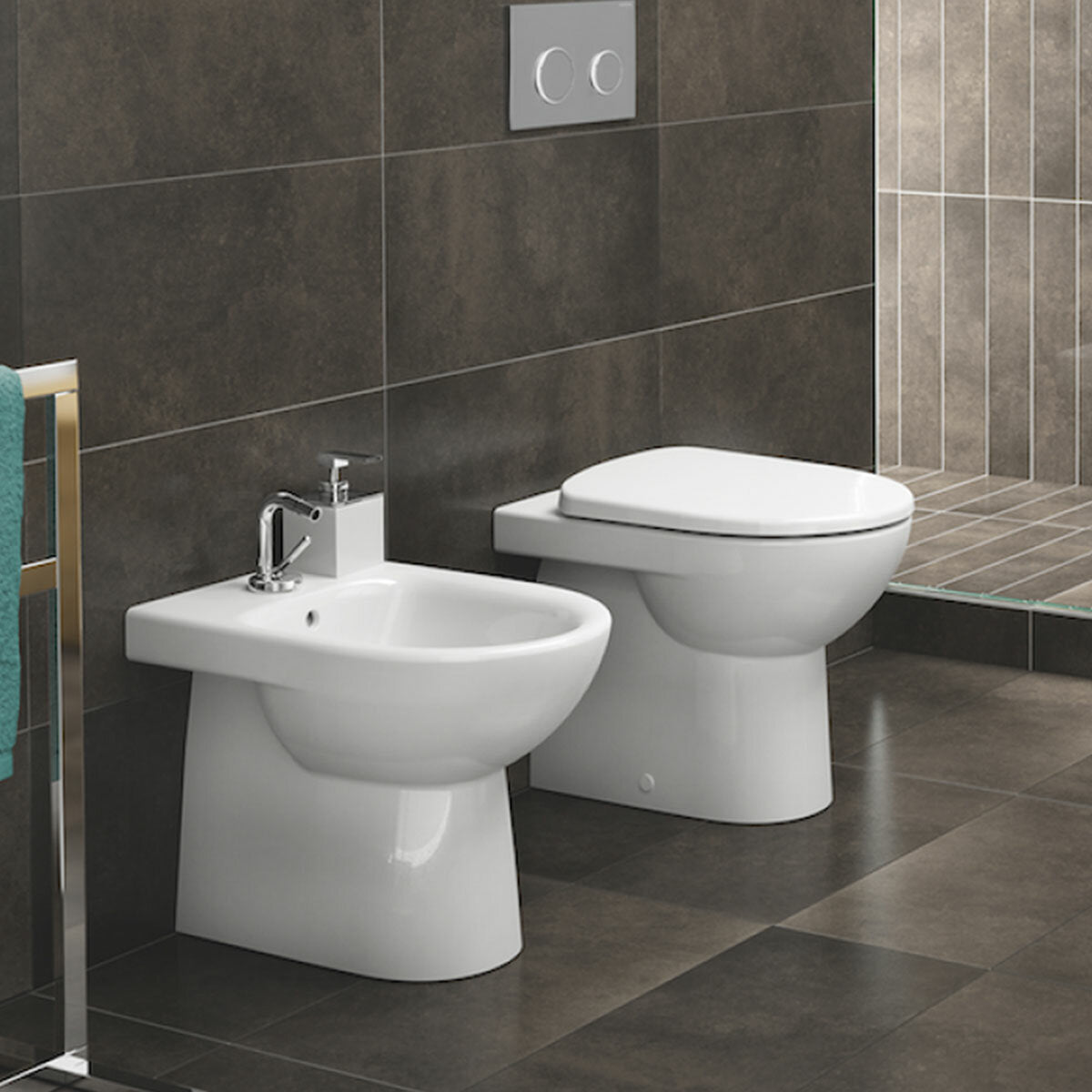 Geberit Selnova bidet mural blanc brillant