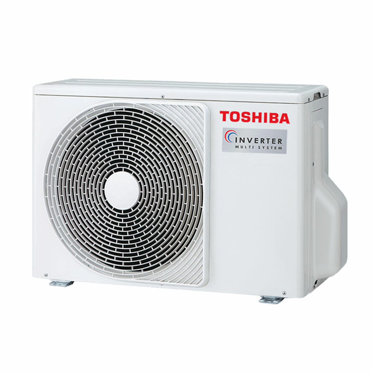 Climatiseur Toshiba Cassette compacte U2 4 voies trial split 9000+9000+12000 BTU inverseur A+++ unité extérieure 5,2 kW 