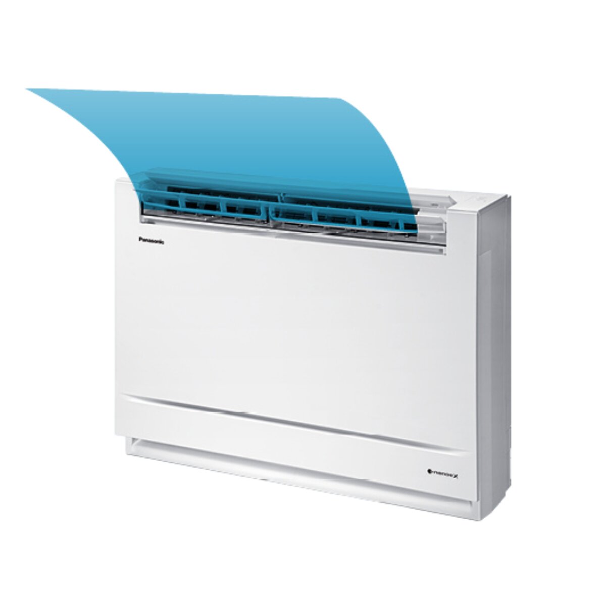 Panasonic 12.000 BTU R32 Inverter-Standklimaanlage mit WLAN, Energieeffizienzklasse A++/A++ 