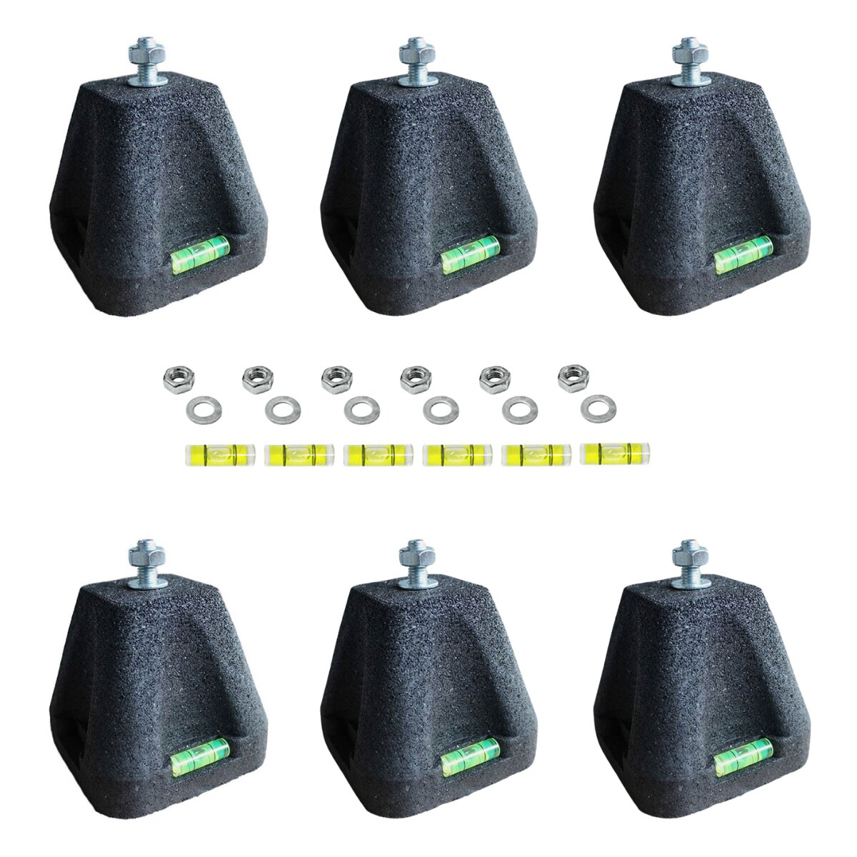 Gia Anti-Vibration Floor Support Kit 100x100x100 mm
