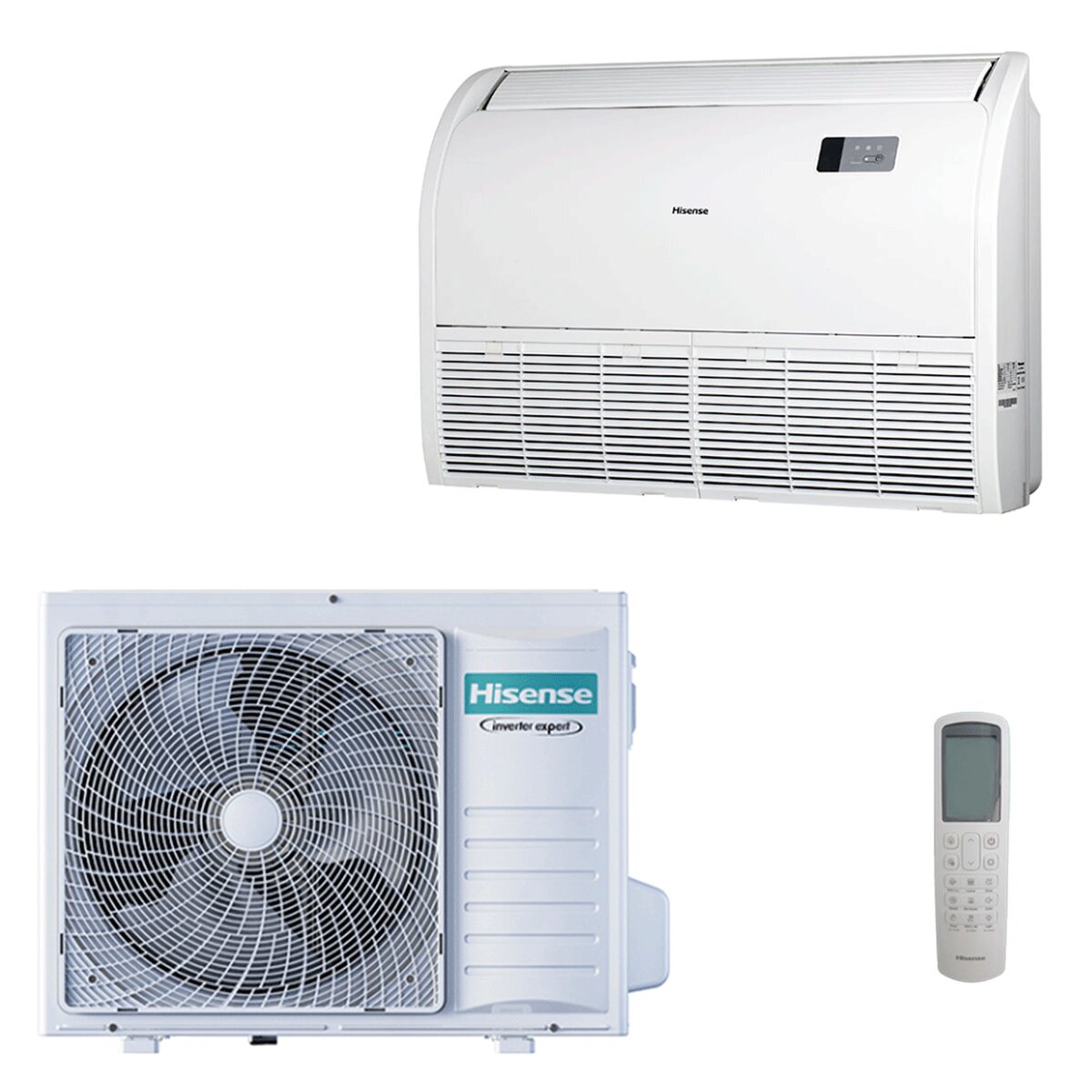Hisense Floor/Ceiling Air Conditioner AUV 24000 BTU R32 Turbo Inverter A++