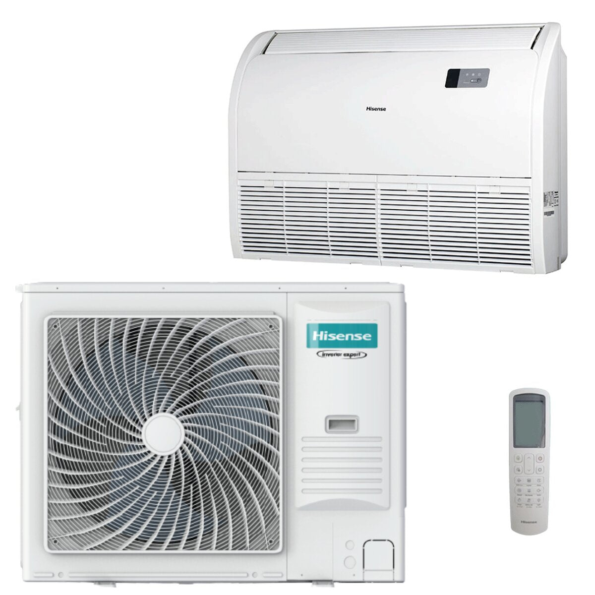 Hisense Stand-/Deckenklimaanlage AUV 36000 BTU R32 Inverter A++
