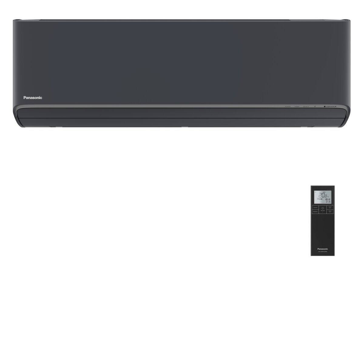 Panasonic Etherea 12000 BTU R32 Inverter WiFi A+++ Klimaanlage Graphitgrau