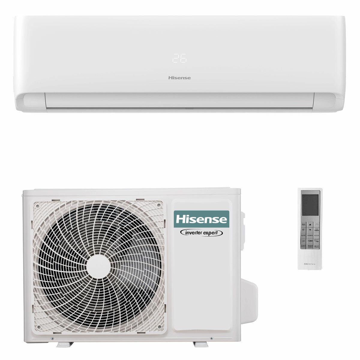 Hisense Ecosense 12000 BTU R32 Inverter A+++ WiFi Air Conditioner