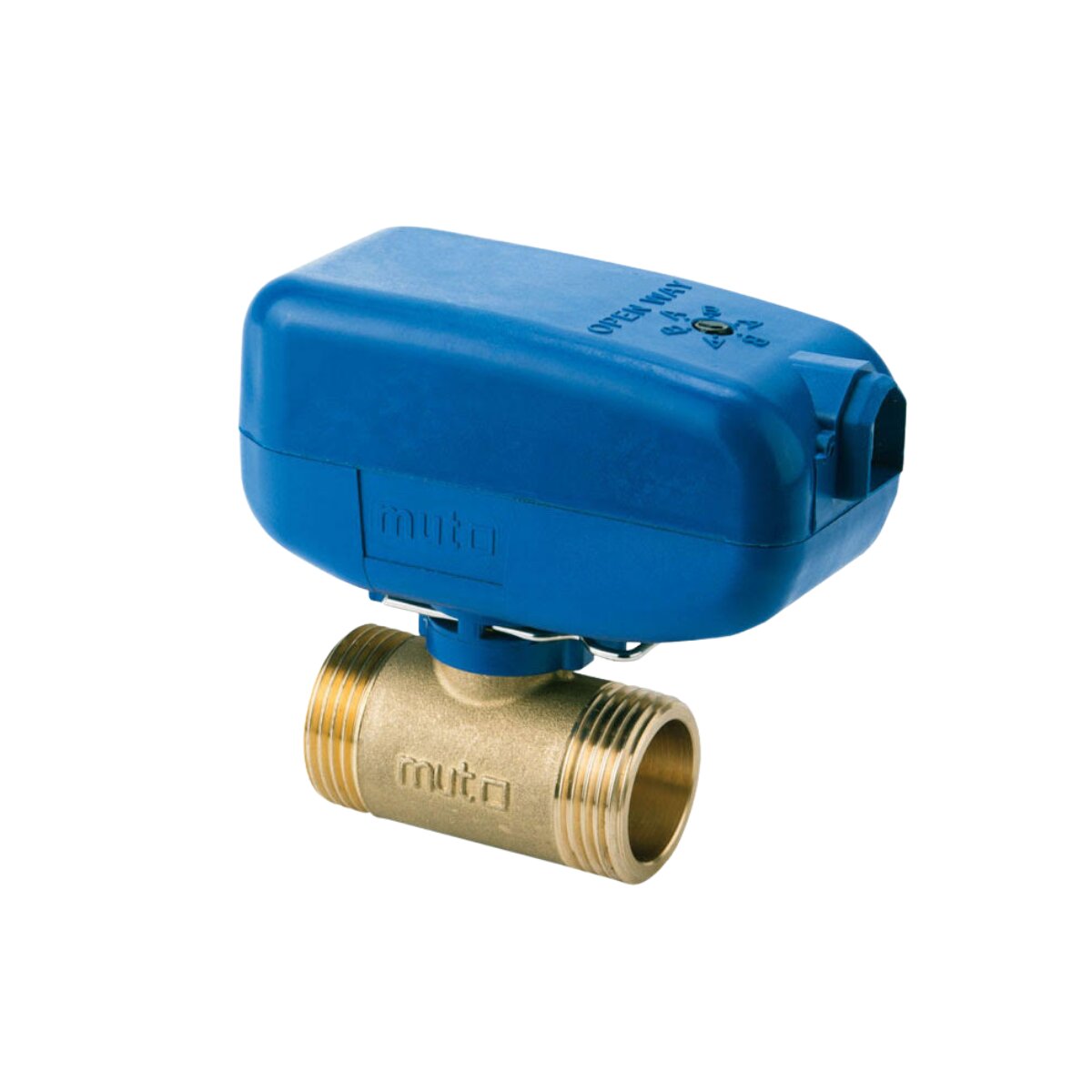 MUT TMO 2-way motorized ball valve Ø1/2 M/M 230V with relay