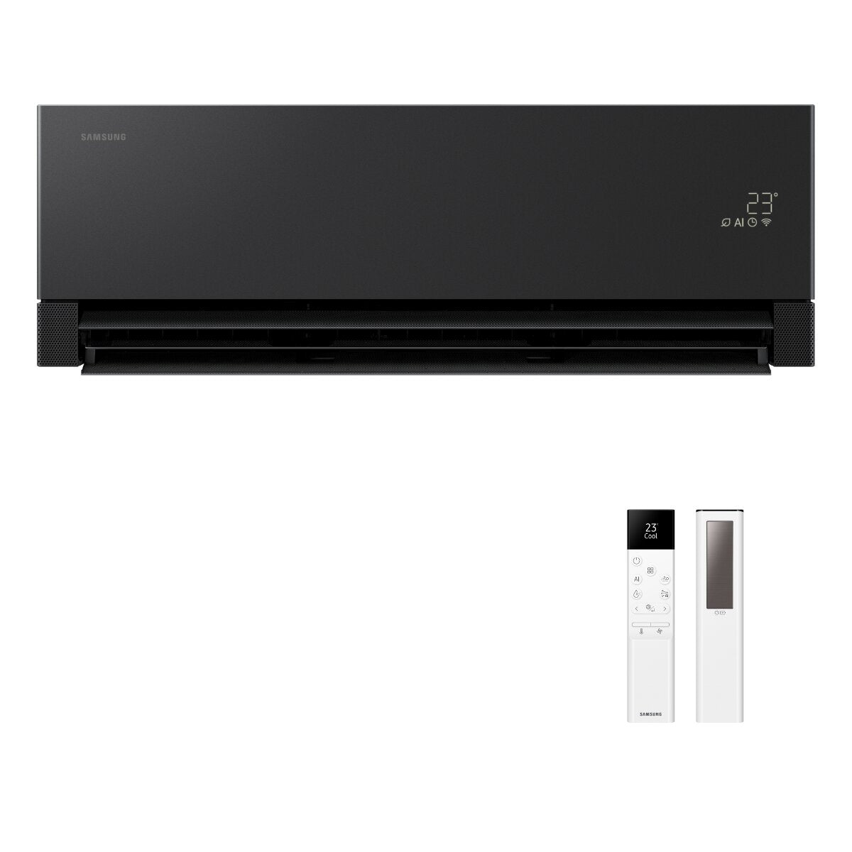 Samsung WindFree Première Penta Split-Klimaanlage 7000+7000+9000+9000+12000 BTU Inverter A++ WLAN-Außeneinheit 10 kW Speckstein-Kohle