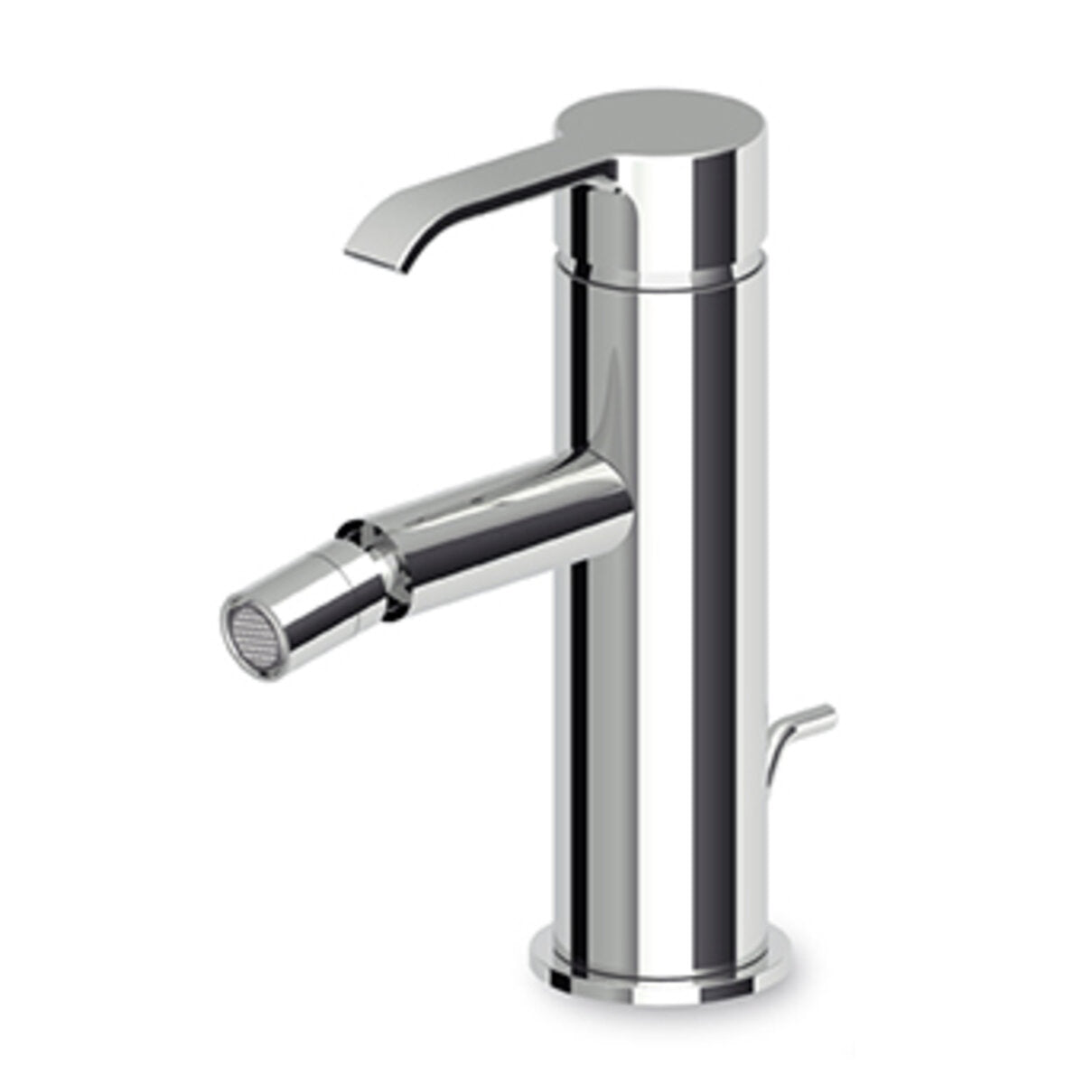 Zucchetti SUP single lever bidet mixer chromed