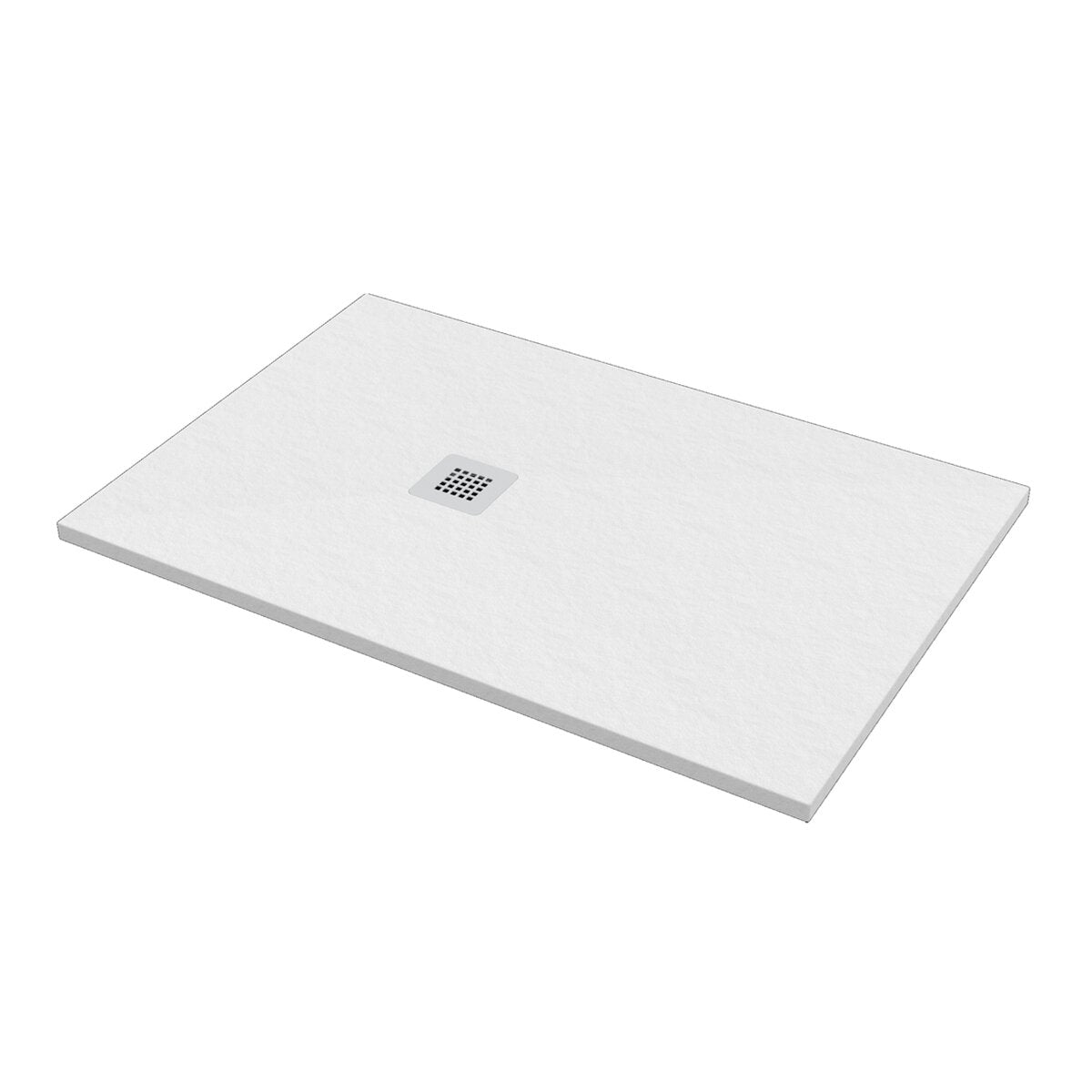 Ercos Stone Shower Tray 700x1800 Rectangular Matt White