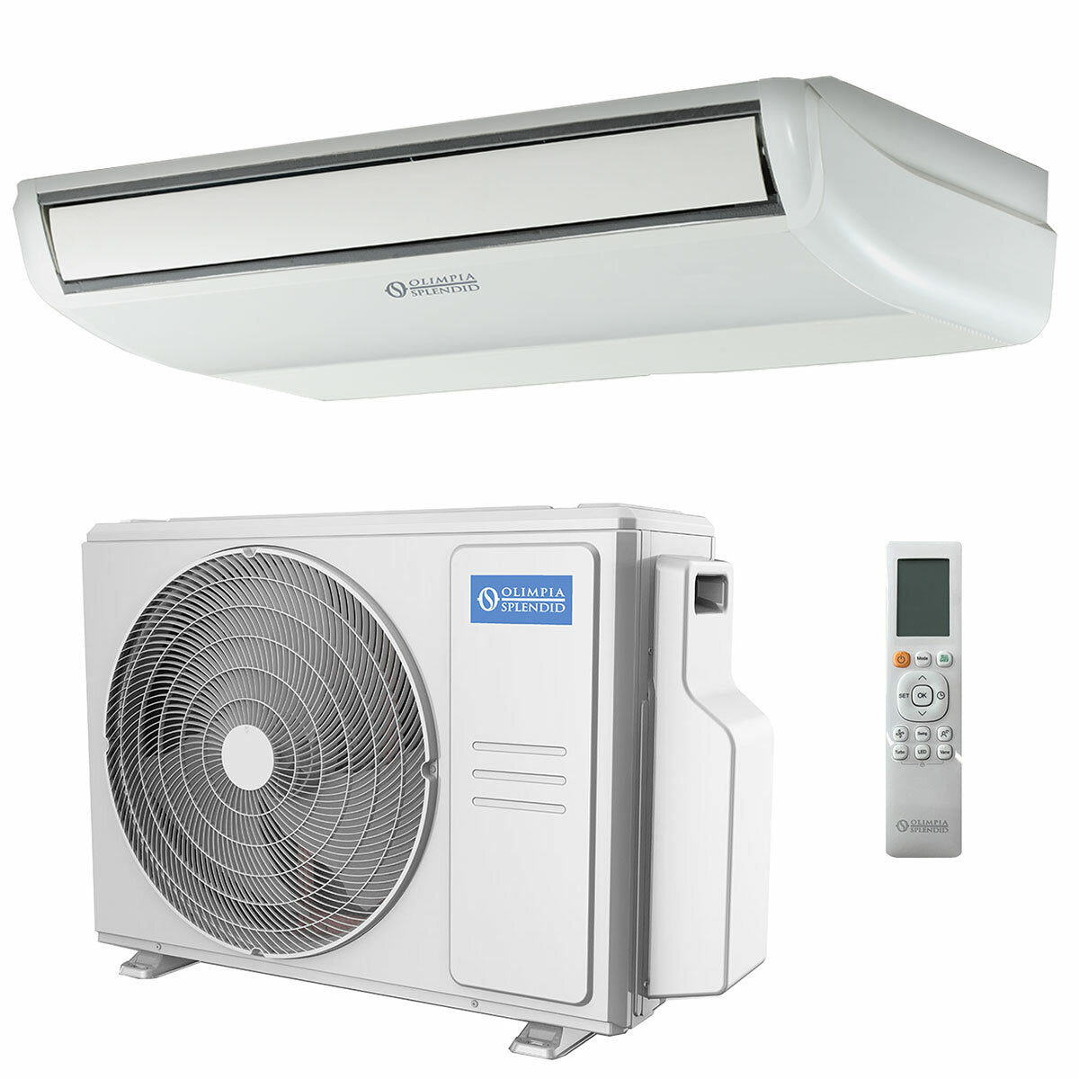 Konsolenklimaanlage Olimpia Splendid Nexya S5 E Ceiling Wand/Decke 36.000 BTU Inverter A++ R32