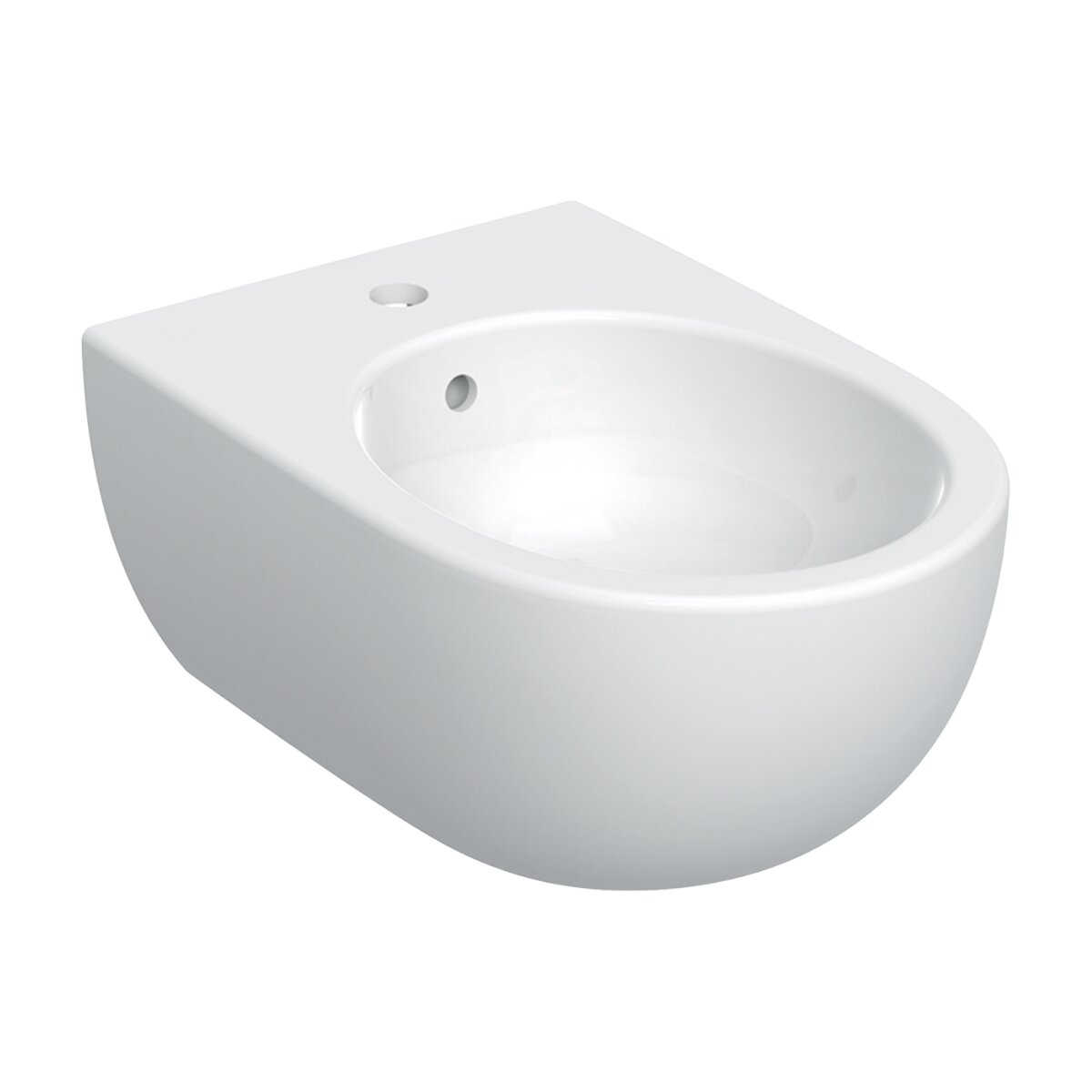 Bidet suspendu Geberit Selnova Premium, blanc