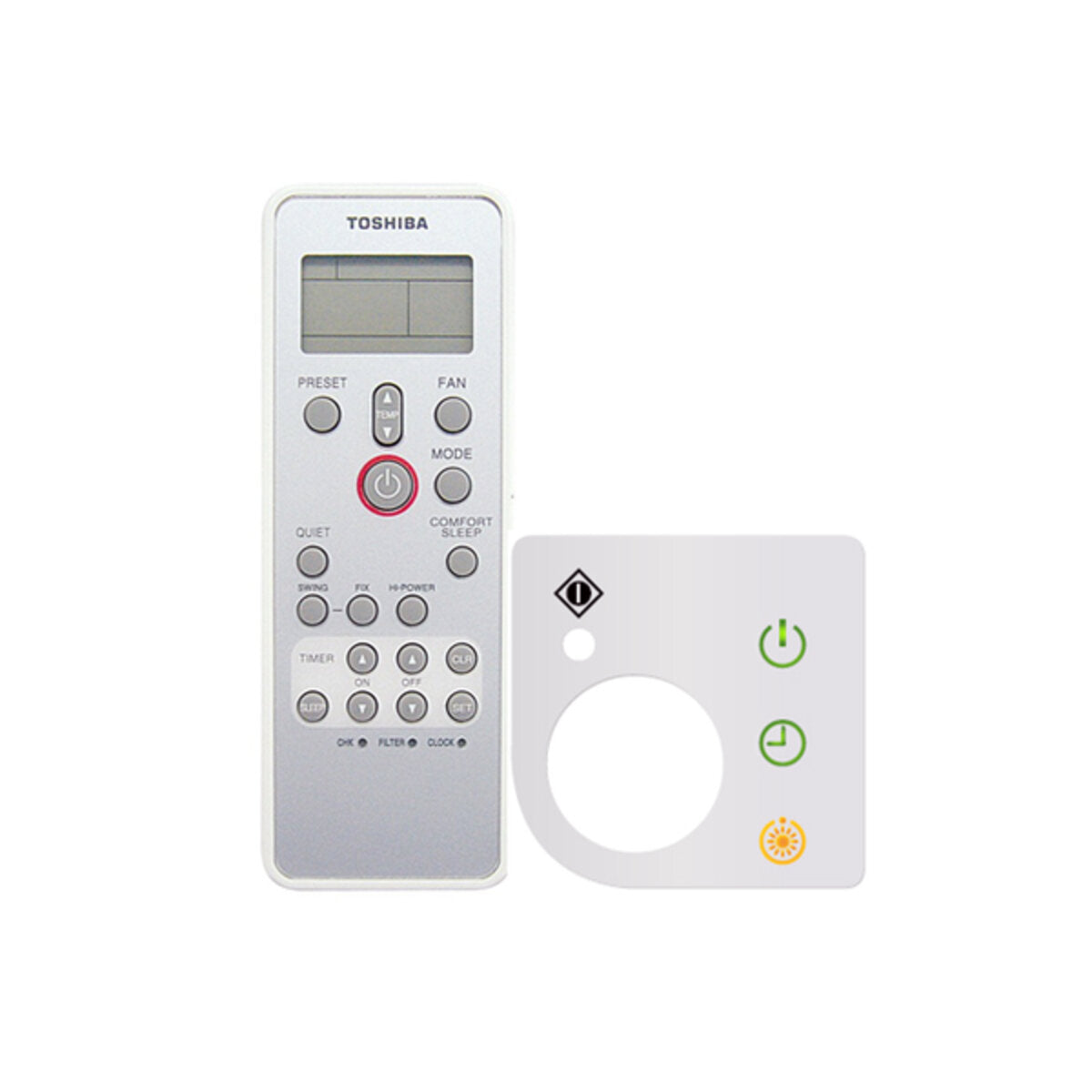Remote control + Toshiba infrared receiver for 60x60 compact cassette