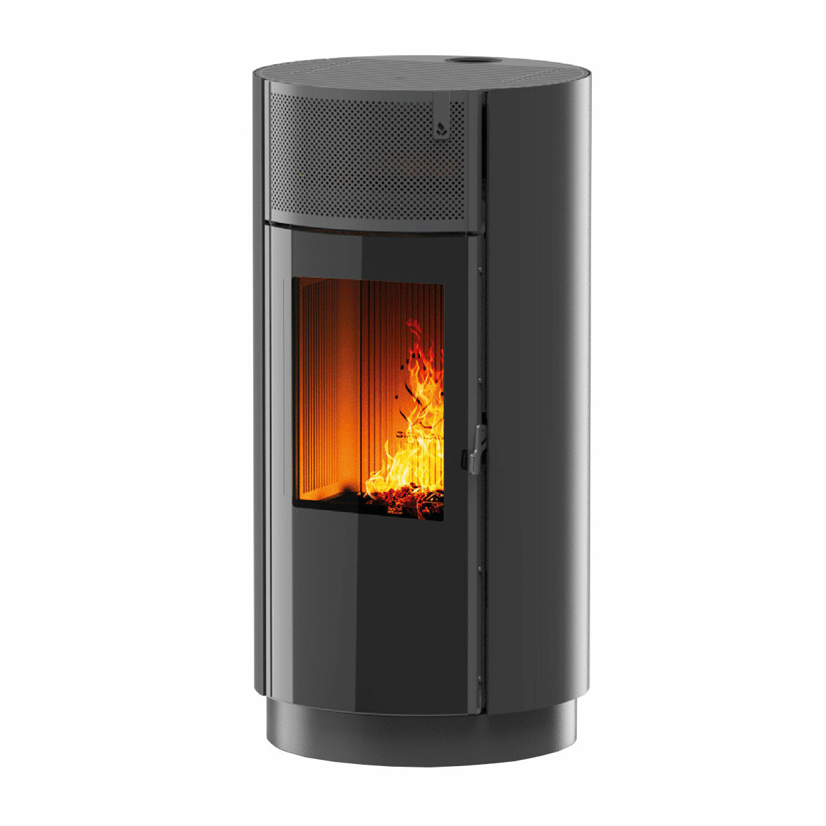Girolami Round 12 11 kW WiFi Air Pellet Stove - Black