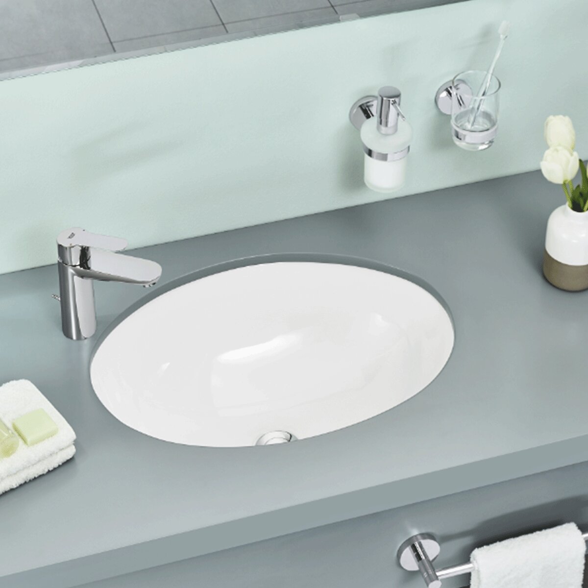 Mitigeur lavabo Grohe BauEdge