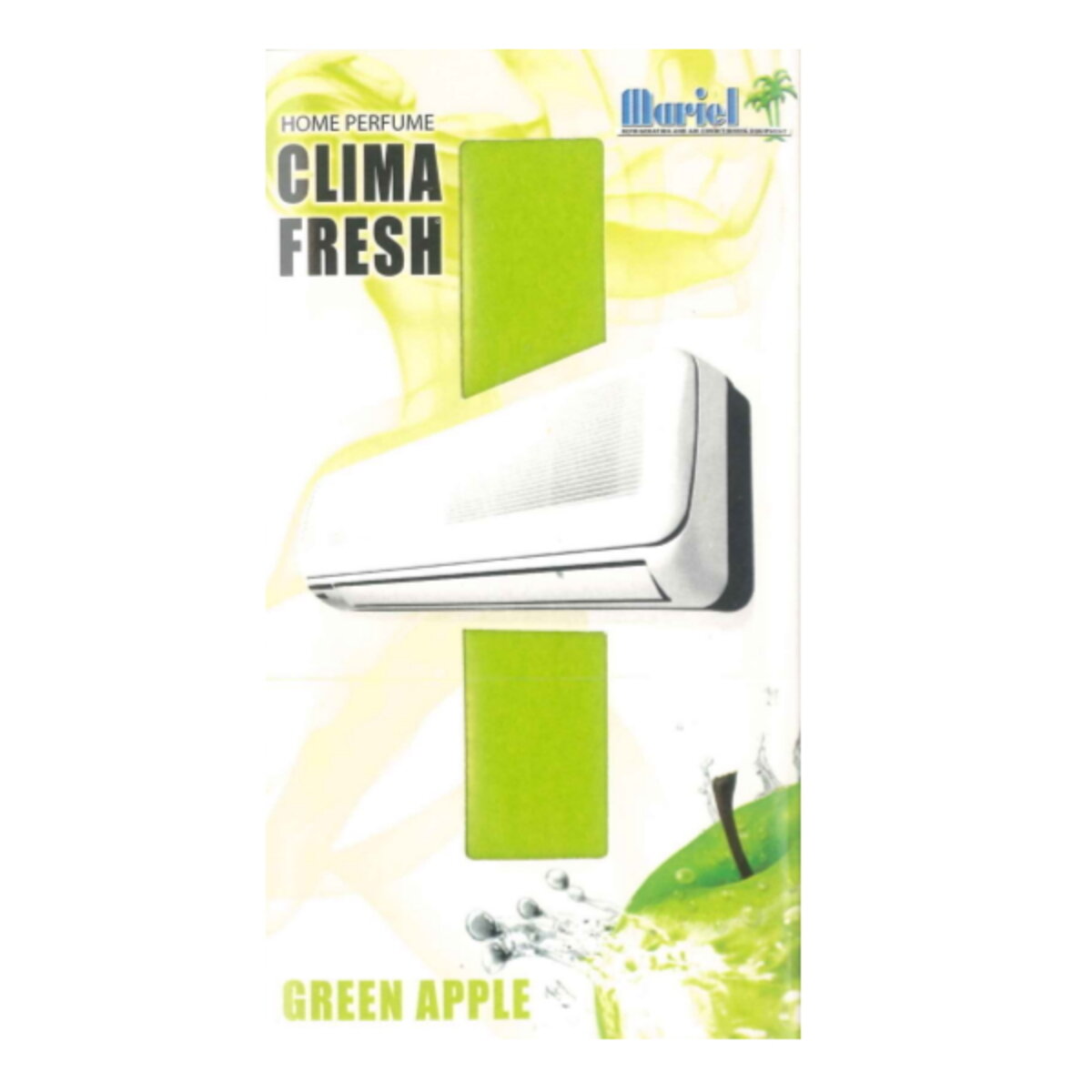 Air conditioner internal unit perfumer with green apple