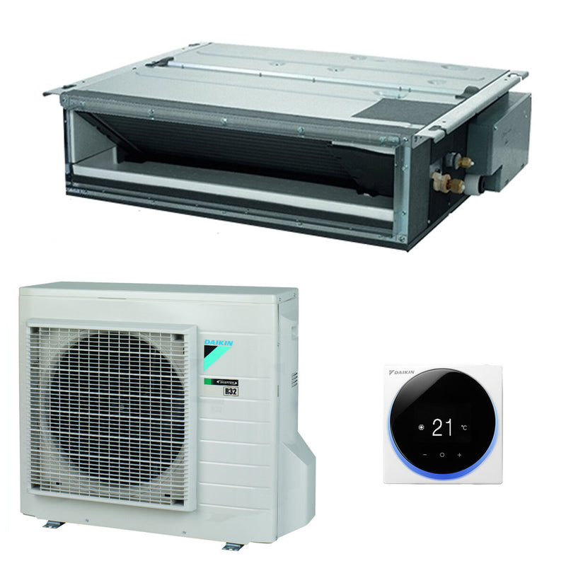 Daikin Mini Sky FDXM-F9 ductable air conditioner 18000 BTU inverter A+ R32 with wall control