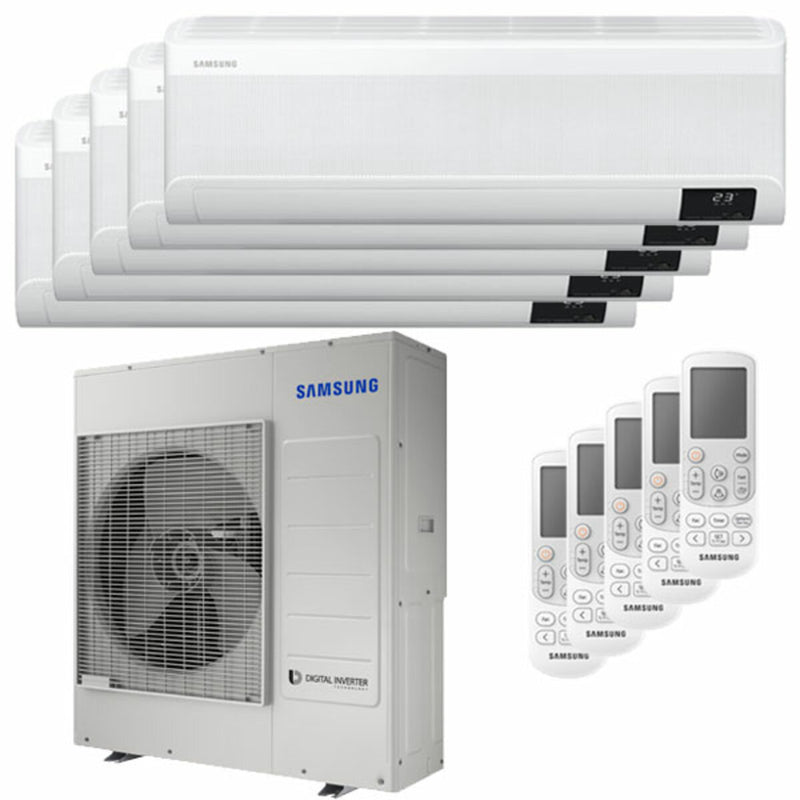 Samsung windfree air conditioner Avant penta split 7000 + 9000 + 9000 + 9000 + 9000 BTU inverter A ++ wifi outdoor unit 10.0 kW