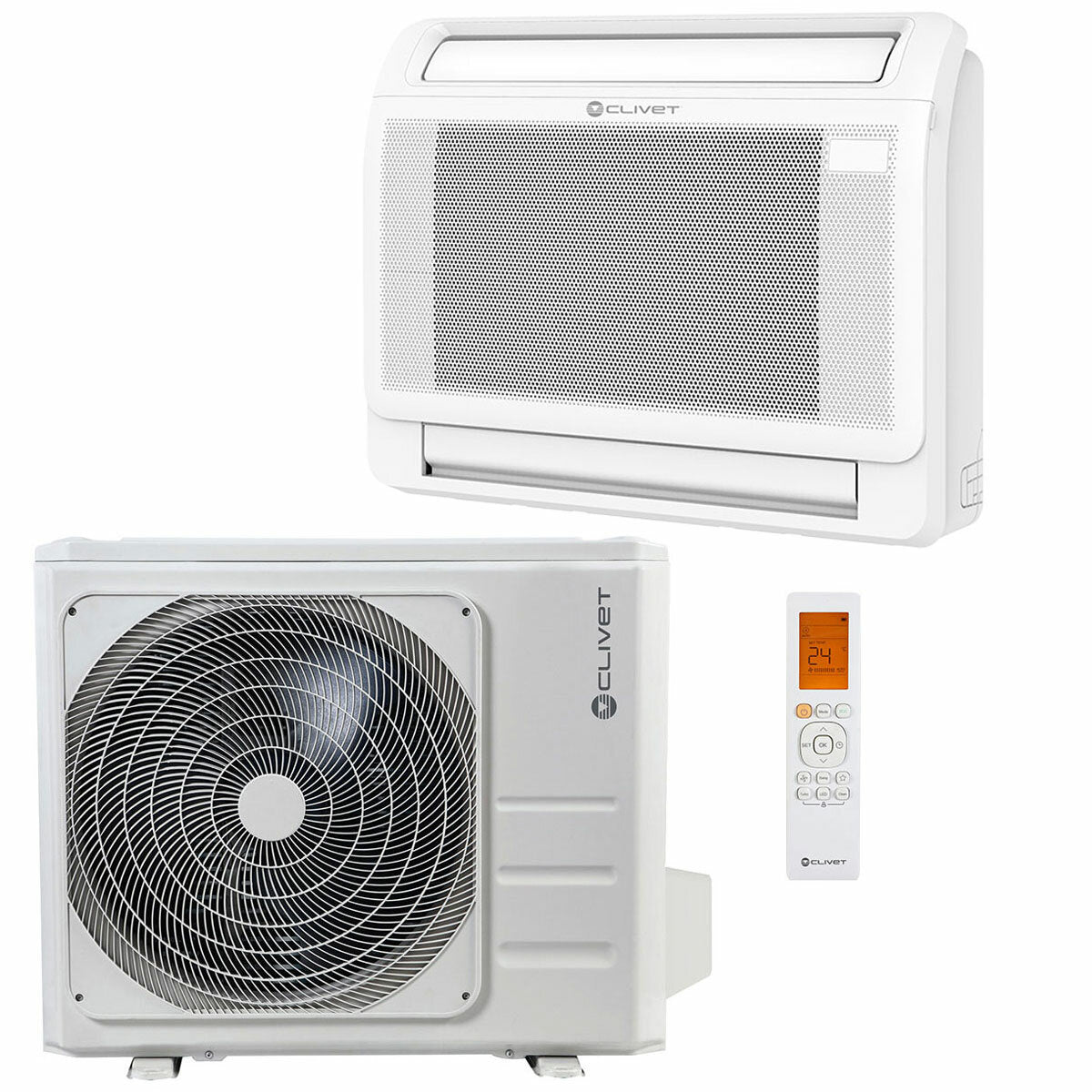 Clivet CONSOLE 3 air conditioner 18.000 BTU light commercial Inverter A++ R32
